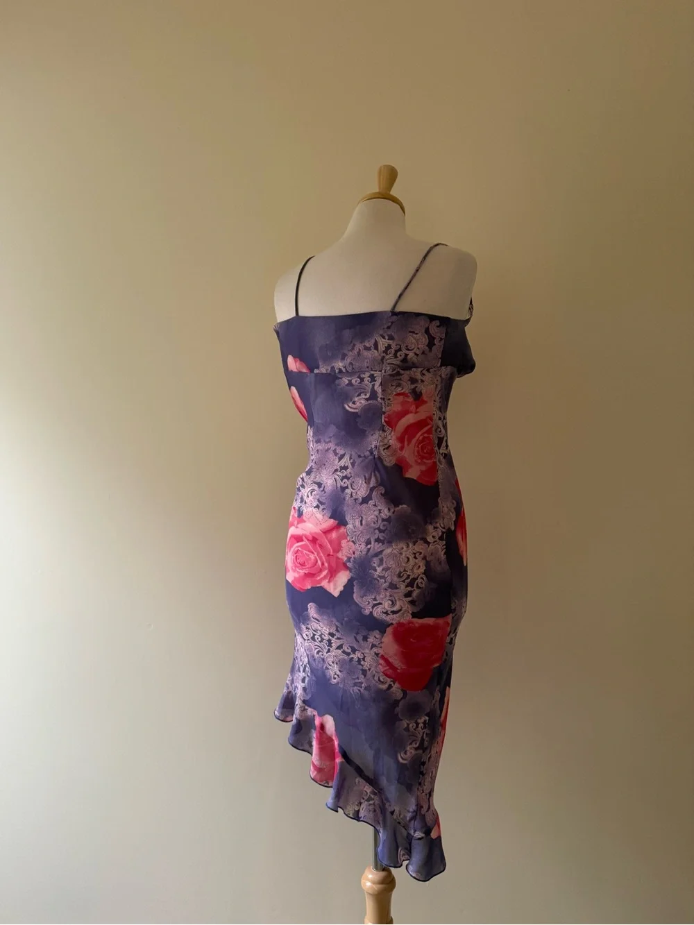 Vintage Fairweather Floral Slip Dress | Y2K Midi | Size 0 - Picture 3 of 7
